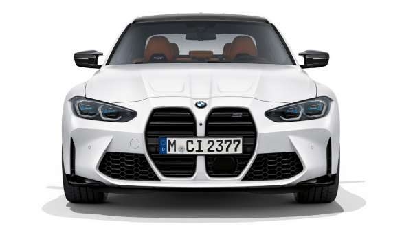BMW M3 Competition Limousine G80 2020 Frozen Brilliant White metallic Frontdesign Frontansicht