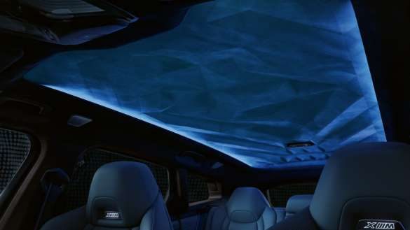 BMW XM G09 Interieur beleuchteter Dachhimmel